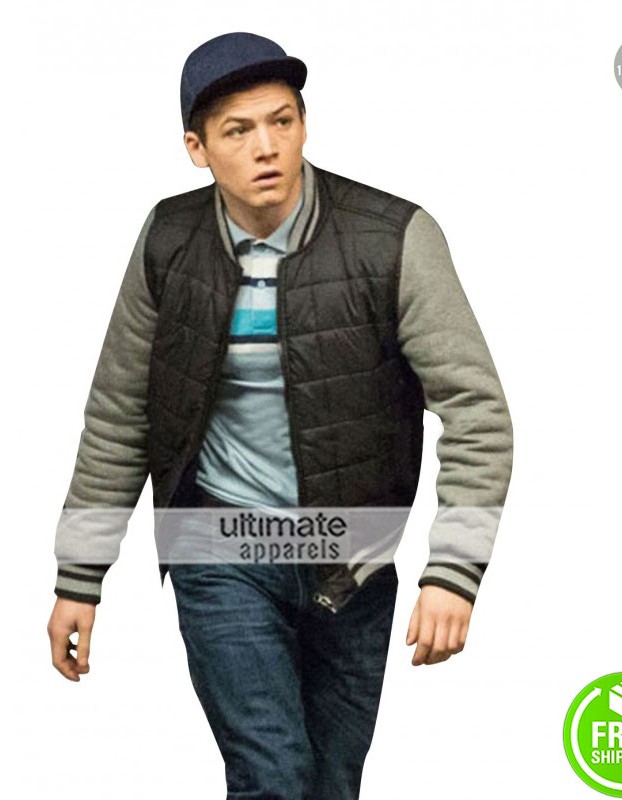 Gary Eggsy Unwin Kingsman The Golden Circle Bomber Jacket