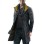 Detroit Become Human Markus Android RK200 Cosplay Black Leather Coat