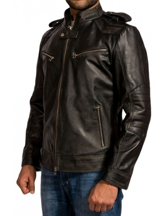 Aaron Paul Breaking Bad Jesse Pinkman Leather Jacket