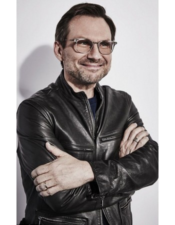 Christian Slater Mr Robot Leather Jacket