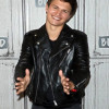 Ansel Elgort Black Baby Driver Motorcycle Leather Jacket