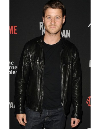 Ben Mckenzie Black Leather Jacket