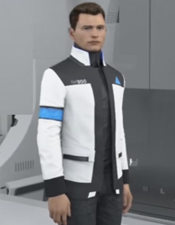 Detroit Become Human Upgraded Connor Android Rk900 Leather Jacket