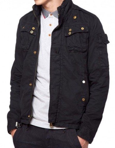 Fast and Furious 6 Luke Evans Owen Shaw Black Jacket