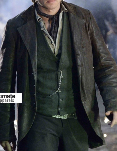 Copper Kevin Corcoran Tom Weston Jones Leather Trench Coat