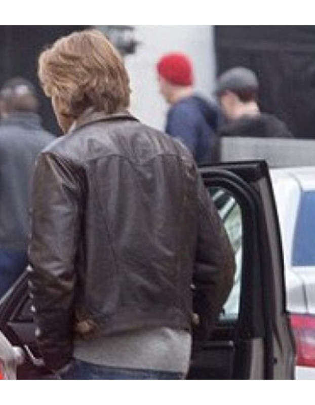 Our Kind of Traitor Ewan McGregor Brown Leather Jacket