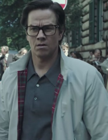 ALL THE MONEY IN THE WORLD MARK WAHLBERG WHITE JACKET
