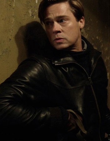 ALLIED BRAD PITT (MAX VATAN) BLACK JACKET