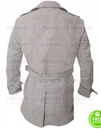 BATMAN VS SUPERMAN DAWN OF JUSTICE BEN AFFLECK (BRUCE WAYNE) GREY COAT