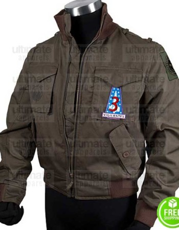 BATTLESTAR GALACTICA LEE ADAMA (JAMIE BAMBER) BROWN JACKET