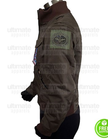 BATTLESTAR GALACTICA LEE ADAMA (JAMIE BAMBER) BROWN JACKET