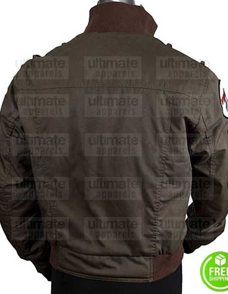 BATTLESTAR GALACTICA LEE ADAMA (JAMIE BAMBER) BROWN JACKET
