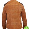 BATTLESTAR COLONIAL WARRIOR (VIPER PILOT) BROWN SUEDE LEATHER JACKET