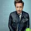 ROBERT DOWNEY JR. BLACK LEATHER JACKET