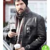 BEN AFFLECK BLACK LEATHER JACKET