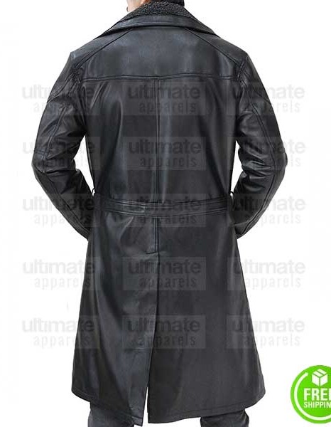 Blade Runner 2049 Officer K Fur Leather Coat