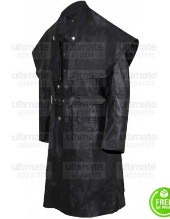 BLOODBORNE JOE SIMS (YHARNAMITE) LEATHER COSTUME COAT
