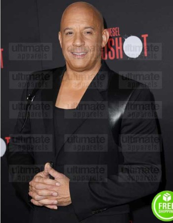 BLOODSHOT PREMIERE VIN DIESEL (RAY GARRISON) BLACK COAT