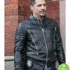 CHICAGO P.D NICK WECHSLER (KENNY RIXTON) BLACK BIKER LEATHER JACKET