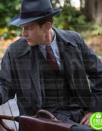 CHRISTOPHER ROBIN EWAN MCGREGOR GREY COTTON COAT