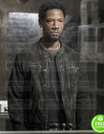 COLONY TORY KITTLES (ERIC BROUSSARD) LEATHER DISTRESSED JACKET