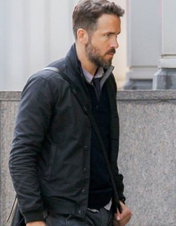 CRIMINAL MOVIE RYAN REYNOLDS BLACK BOMBER JACKET