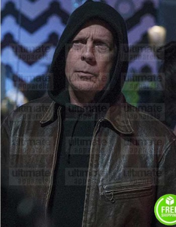 DEATH WISH BRUCE WILLIS (PAUL KERSEY) BROWN LEATHER JACKET