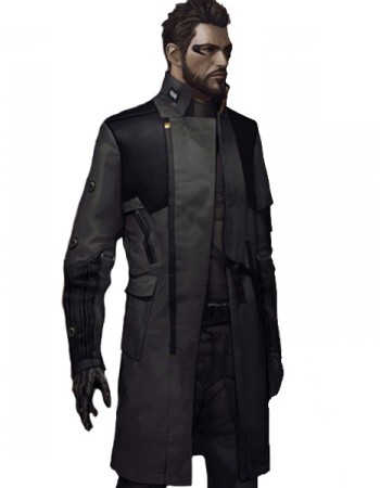 DEUS EX MANKIND DIVIDED GAME ADAM JENSEN BLACK COAT