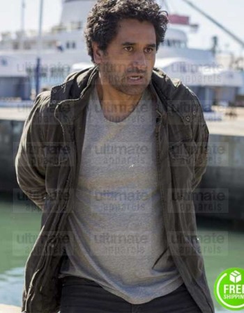 FEAR THE WALKING DEAD CLIFF CURTIS (TRAVIS MANAWA) COTTON JACKET