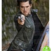 GHOST RIDER SPIRIT OF VENGEANCE JOHNNY WHITWORTH BLACK LEATHER JACKET