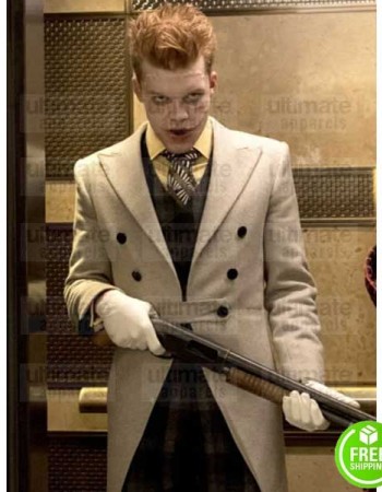GOTHAM CAMERON MONAGHAN JEROME VALESKA WOOL TRENCH COAT