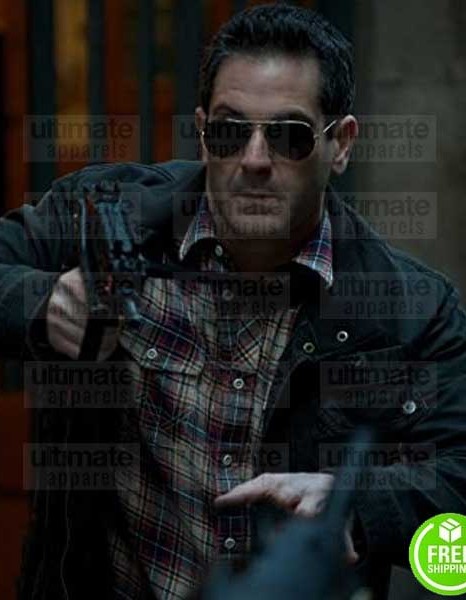 HAYWIRE CHANNING TATUM (AARON) BLACK COTTON JACKET