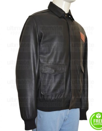 Hogan's Heroes Bob Crane Robert Hogan Black Leather Jacket