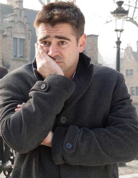 In Bruges Colin Farrell Ray Black Coat