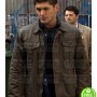 SUPERNATURAL JENSEN ACKLES (DEAN WINCHESTER) BROWN COTTON JACKET