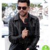 PREACHER DOMINIC COOPER (JESSE CUSTER) BLACK LEATHER JACKET