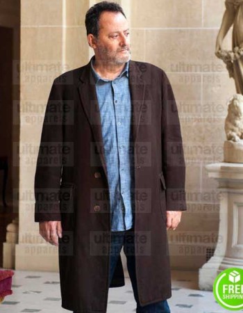 JO JEAN RENO (JO ST-CLAIR) BROWN SUEDE LEATHER COAT