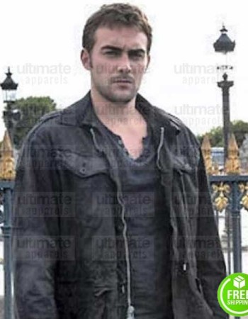 JO TOM AUSTEN (BAYARD) BLACK COTTON JACKET