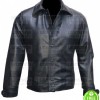 KINGSMAN THE GOLDEN CIRCLE PEDRO PASCALS (WHISKEY) LEATHER JACKET