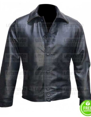 KINGSMAN THE GOLDEN CIRCLE PEDRO PASCALS (WHISKEY) LEATHER JACKET