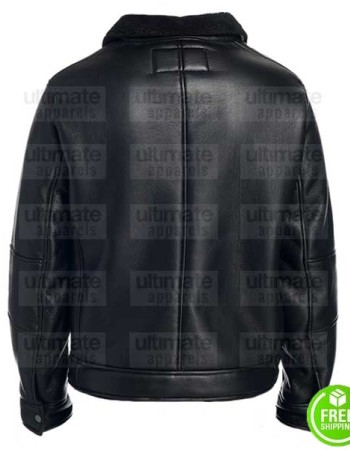 MEN'S BLACK NEW YORK LEATHER JACKET