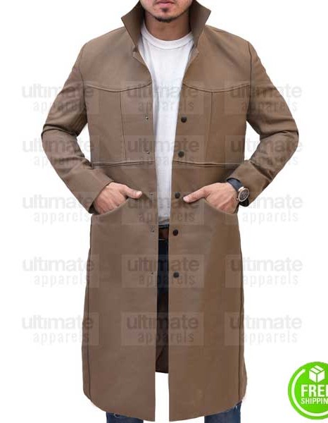 DC'S LEGENDS OF TOMORROW ARTHUR DARVILL (RIP HUNTER) WOOL COAT