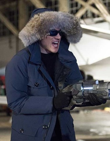 LEGENDS OF TOMORROW WENTWORTH MILLER FUR HOODIE COAT