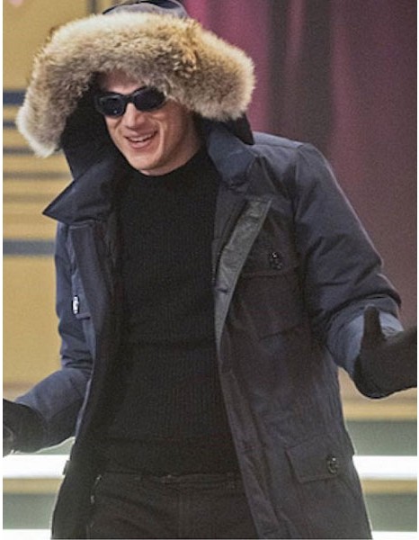 LEGENDS OF TOMORROW WENTWORTH MILLER FUR HOODIE COAT