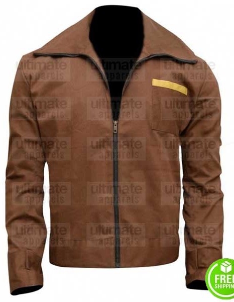 LEGION DAN STEVENS (DAVID HALLER) BROWN COTTON JACKET