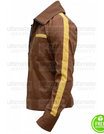 LEGION DAN STEVENS (DAVID HALLER) BROWN COTTON JACKET