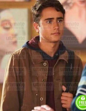 LOVE, VICTOR MICHAEL CIMINO (VICTOR SALAZAR) BROWN COTTON JACKET