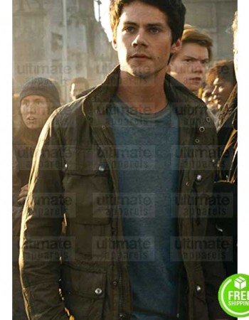 MAZE RUNNER THE DEATH CURE DYLAN O'BRIEN GREEN JACKET