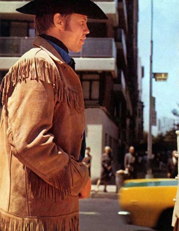 MIDNIGHT COWBOY JOE VOIGHT (JOE BUCK) BROWN JACKET