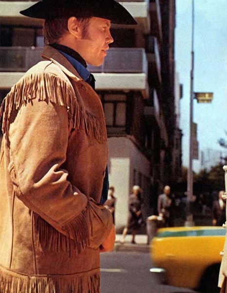 MIDNIGHT COWBOY JOE VOIGHT (JOE BUCK) BROWN JACKET